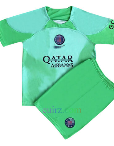 Camiseta de Portero PSG 2022/23 Verde Niño | Cuirz