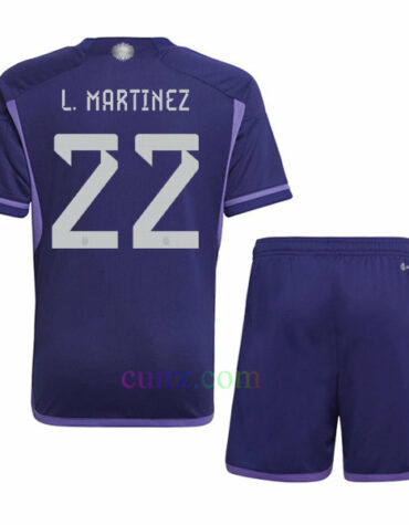 L. Martínez Camiseta Argentina 2ª Equipación 2022/23 Niño | Cuirz
