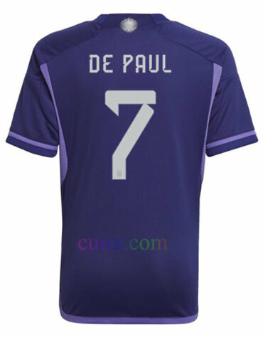 De Paul Camiseta Argentina 2ª Equipación 2022/23 | Cuirz