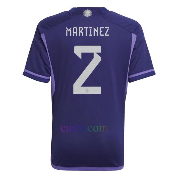 Lisandro Martínez Camiseta Argentina 2ª Equipación 2022/23 | Cuirz 3