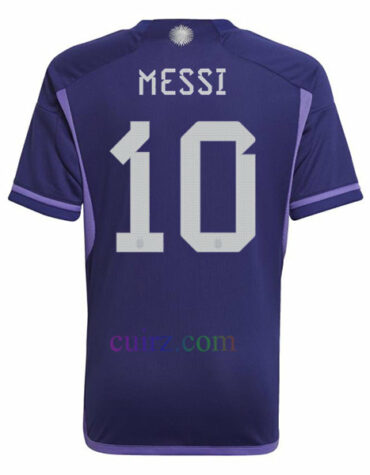Camiseta Messi Argentina 2ª Equipación 2022 | Cuirz 5