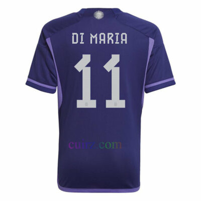 Di María Camiseta Argentina 2ª Equipación 2022/23 | Cuirz