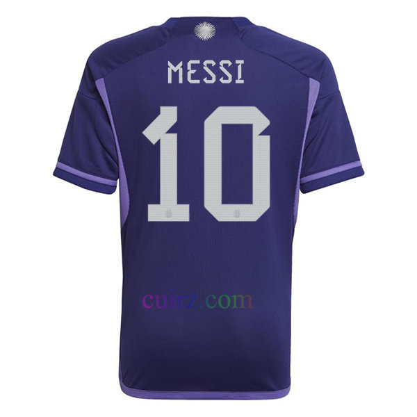 Camiseta Messi Argentina 2ª Equipación 2022 | Cuirz 3