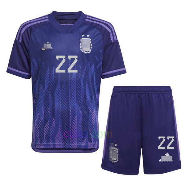 L. Martínez Camiseta Argentina 2ª Equipación 2022/23 Niño
