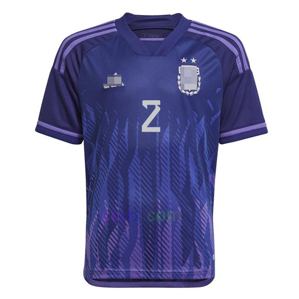 Lisandro Martínez Camiseta Argentina 2ª Equipación 2022/23 | Cuirz 4