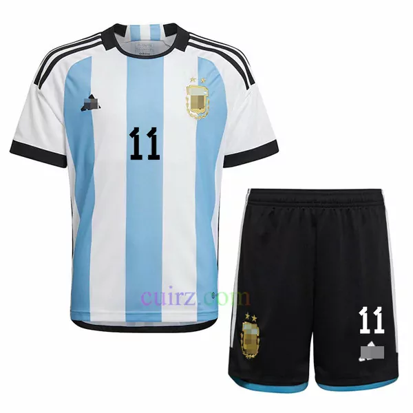 Di María Camiseta Argentina 1ª Equipación 2022/23 Niño | Cuirz 4