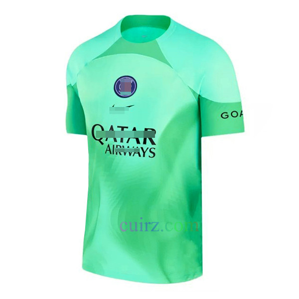 Camiseta de Portero PSG 2022/23 Verde | Cuirz 3