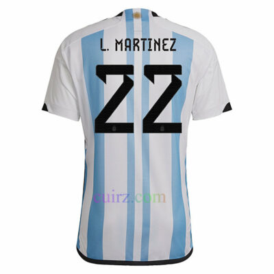 L. Martínez Camiseta Argentina 1ª Equipación 2022/23 | Cuirz