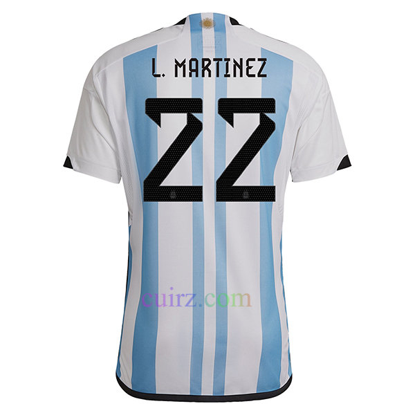 L. Martínez Camiseta Argentina 1ª Equipación 2022/23 | Cuirz 3