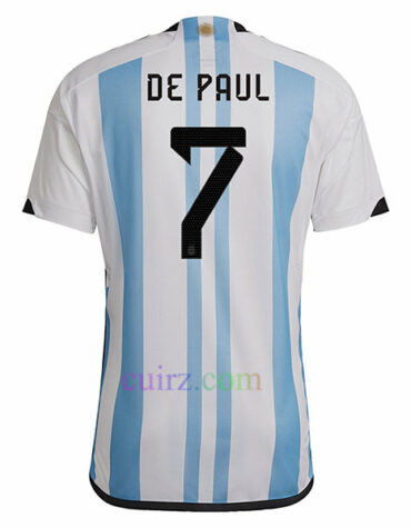 De Paul Camiseta Argentina 1ª Equipación 2022/23 | Cuirz
