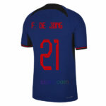 Camiseta De Jong Países Bajos 2ª Equipación 2022/23 | Cuirz 2