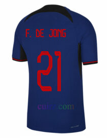 Camiseta De Jong Países Bajos 2ª Equipación 2022/23 Niño