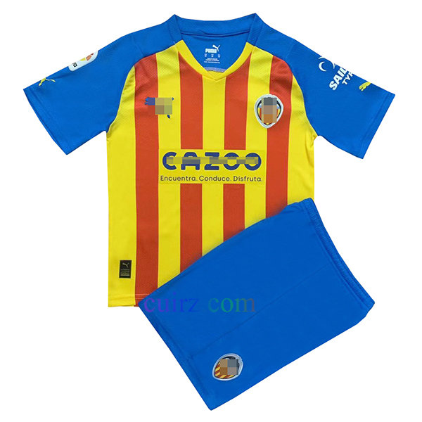 Camiseta Valencia 3ª Equipación 2022/23 Niño | Cuirz 3