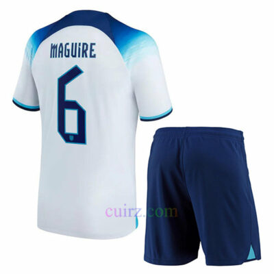 Camiseta Maguire Inglaterra 1ª Equipación 2022/23 Niño | Cuirz