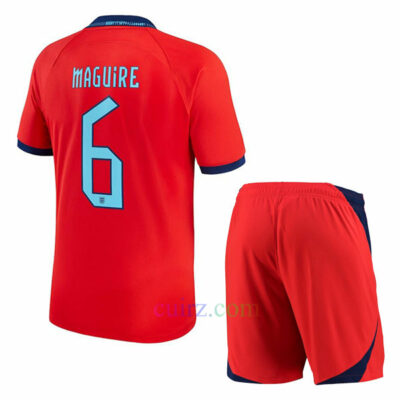 Camiseta Maguire Inglaterra 2ª Equipación 2022/23 Niño | Cuirz
