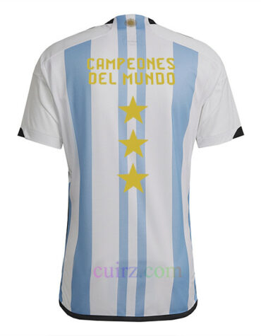 Camiseta Argentina 3 Estrellas 1ª Equipación 2022 | Cuirz