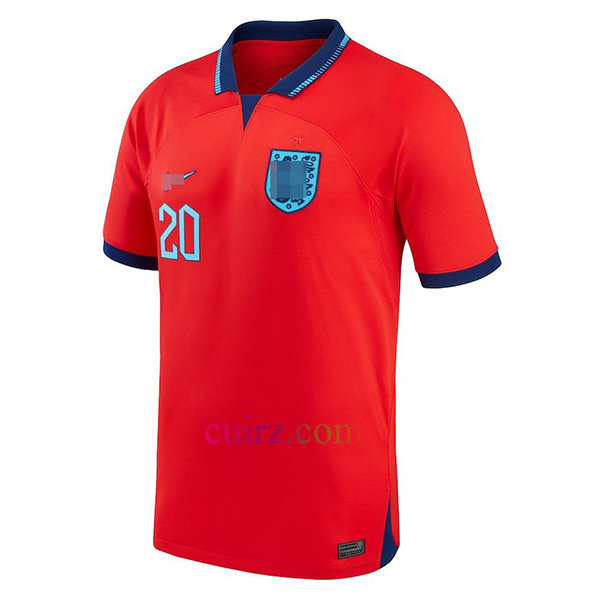 Camiseta de Foden Inglaterra 2ª Equipación 2022 Copa Mundial | Cuirz 4