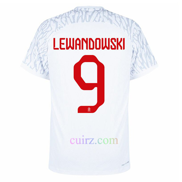 Camiseta Lewandowski Polonia 1ª Equipación 2022/23
