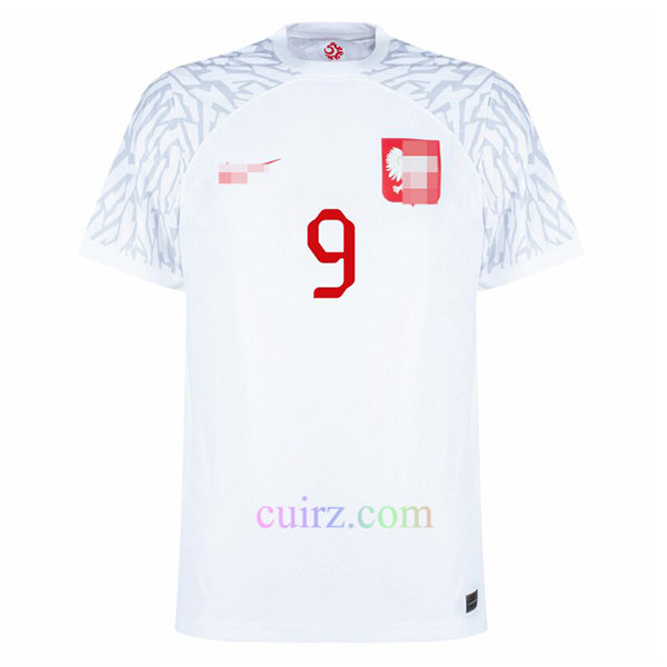 Camiseta Lewandowski Polonia 1ª Equipación 2022/23