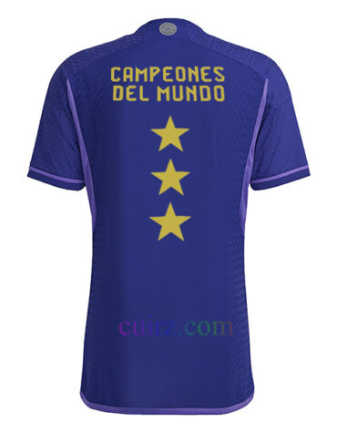 Camiseta Argentina 3 Estrellas 2ª Equipación 2022 Versión Jugador | Cuirz