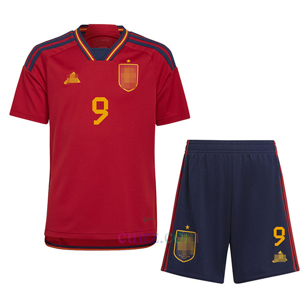 Camiseta de Gavi España 1ª Equipación 2022/23 Niño | Cuirz 4