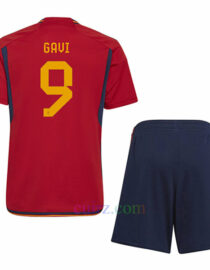 Camiseta de Gavi España 2ª Equipación 2022/23 Niño | Cuirz
