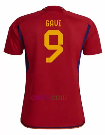 Camiseta de Gavi España 1ª Equipación 2022/23 | Cuirz