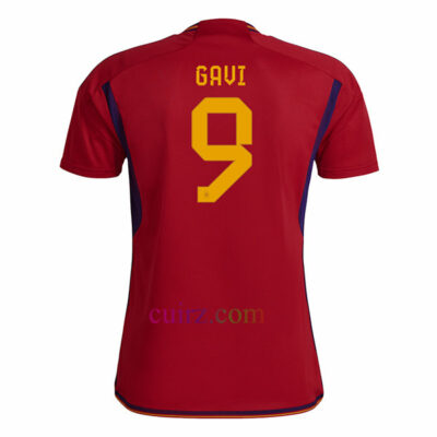 Camiseta de Gavi España 1ª Equipación 2022/23 | Cuirz