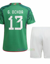 Guillermo Ochoa Camiseta México 2ª Equipación 2022/23 Niño