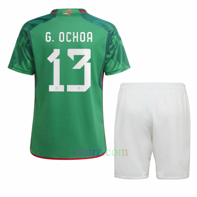 Guillermo Ochoa Camiseta México 1ª Equipación 2022/23 Niño | Cuirz 3