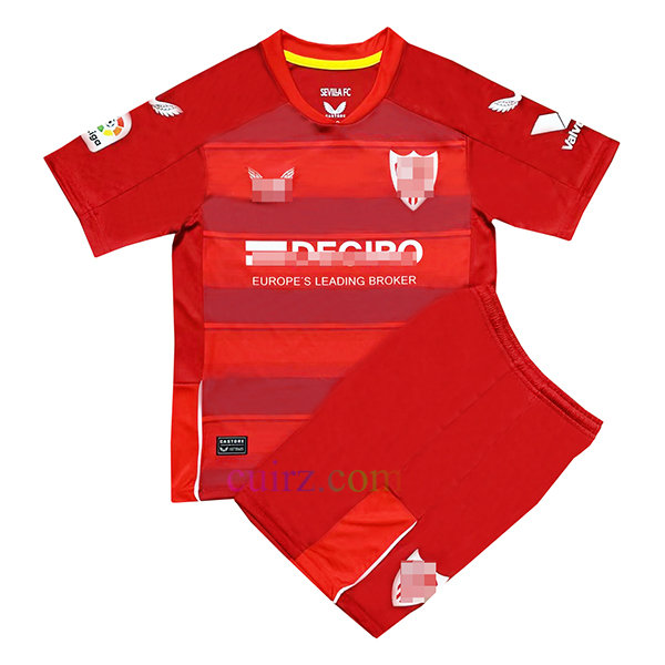 Camiseta Sevilla FC 2ª Equipación 2022/23 Niño | Cuirz 3