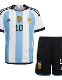 Camiseta Messi Argentina 3 Estrellas 1ª Equipación 2022 | Cuirz 2