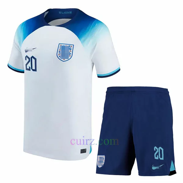 Camiseta de Foden Inglaterra 1ª Equipación 2022/23 Niño | Cuirz 4