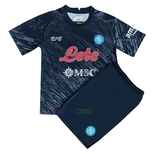 Camiseta SSC Napoli 3ª Equipación 2022/23 Niño | Cuirz 3