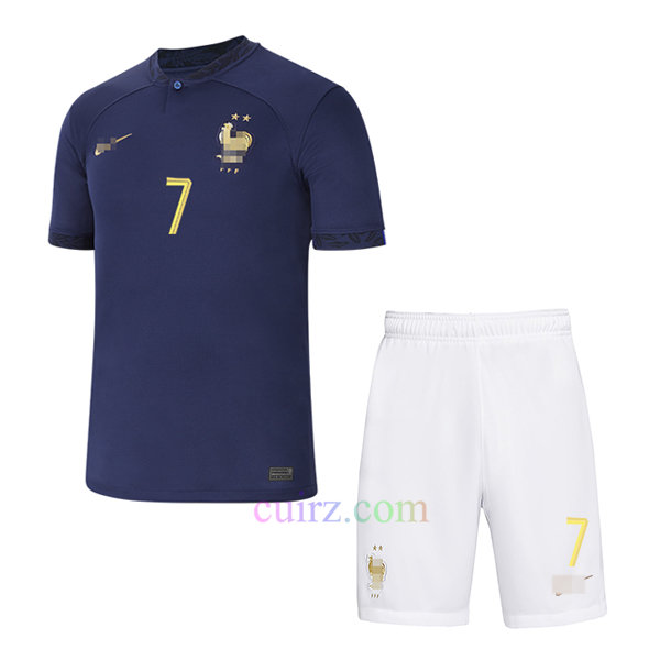 Camiseta Francia de Griezmann 1ª Equipación 2022/23 Niño | Cuirz 4