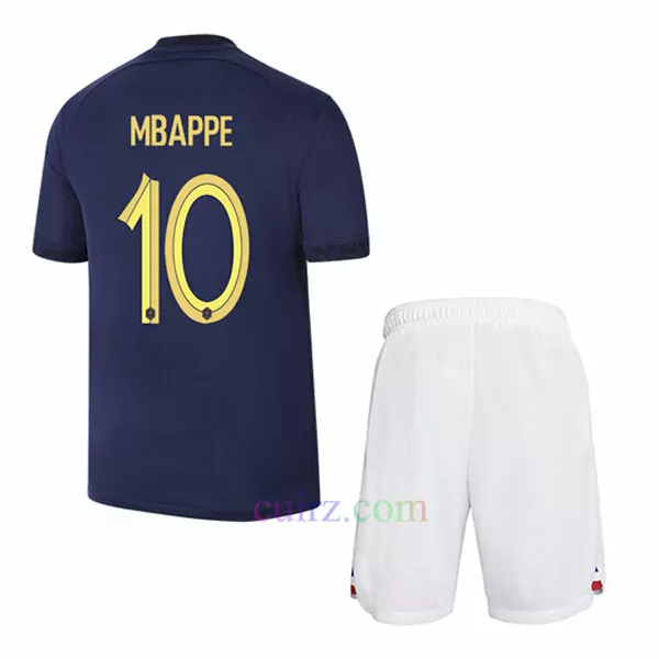 Camiseta de Mbappé Francia 1ª Equipación 2022/23 Niño | Cuirz 3