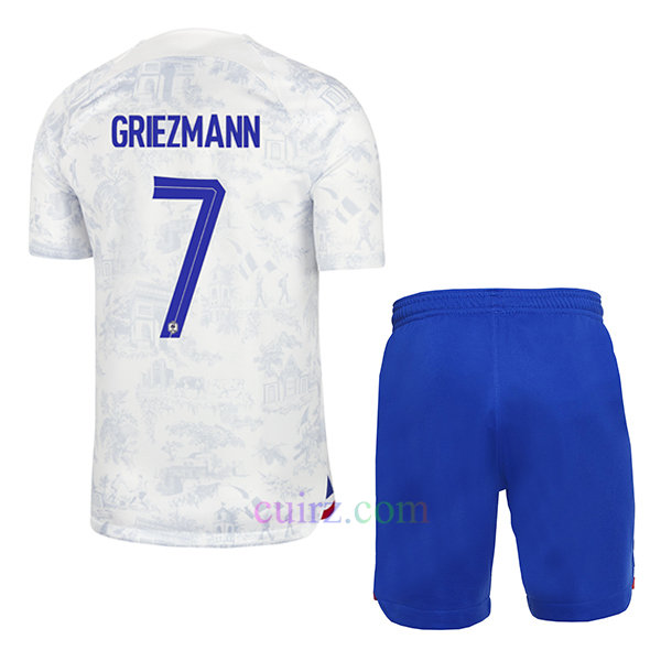 Camiseta Francia de Griezmann 2ª Equipación 2022/23 Niño | Cuirz 3