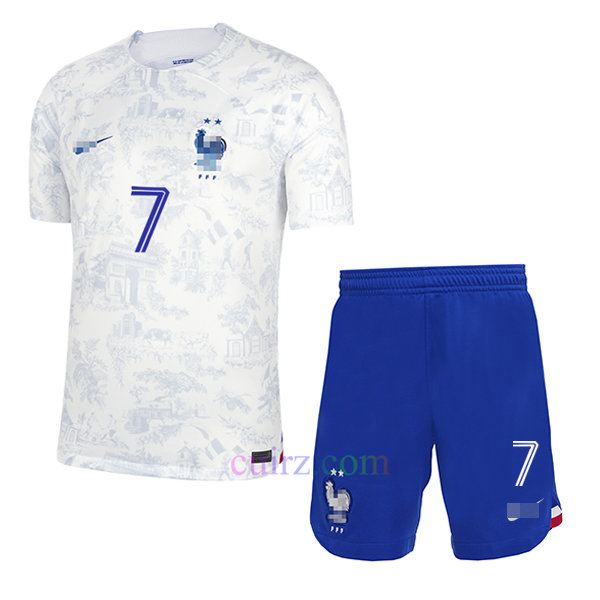 Camiseta Francia de Griezmann 2ª Equipación 2022/23 Niño | Cuirz 4