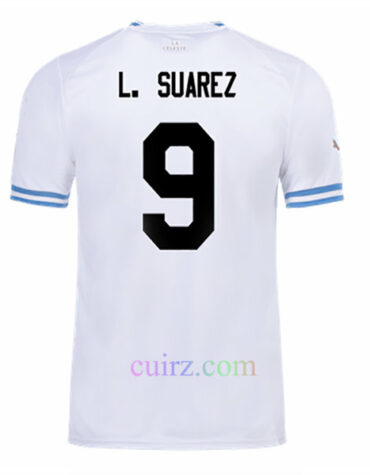 Camiseta Uruguay de Suárez 2ª Equipación 2022 Copa Mundial | Cuirz