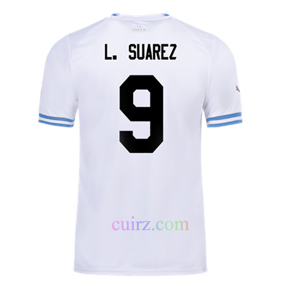 Camiseta Uruguay de Suárez 2ª Equipación 2022 Copa Mundial | Cuirz 3