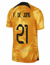 Camiseta De Jong Países Bajos 1ª Equipación 2022/23 Niño | Cuirz