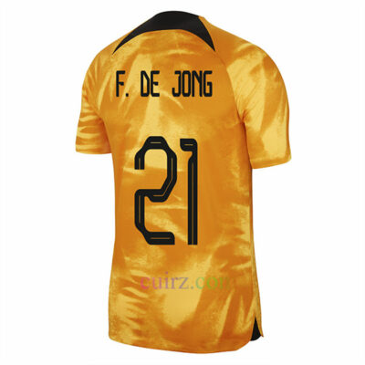 Camiseta De Jong Países Bajos 1ª Equipación 2022/23 | Cuirz