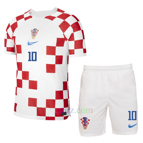 Luka Modrić Camiseta Croacia 1ª Equipación 2022/23 Niño | Cuirz 4