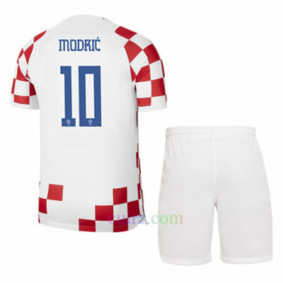 Luka Modrić Camiseta Croacia 1ª Equipación 2022/23 Niño | Cuirz