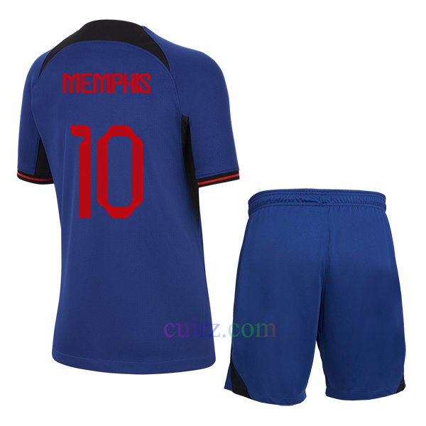 Camiseta Depay Países Bajos 2ª Equipación 2022/23 Niño