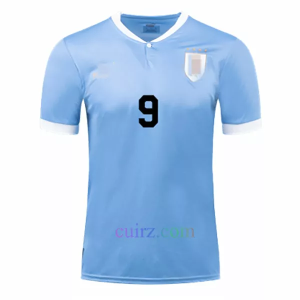 Camiseta Uruguay de Suárez 1ª Equipación 2022 Copa Mundial