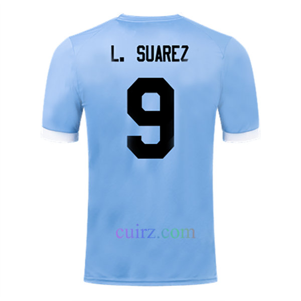 Camiseta Uruguay de Suárez 1ª Equipación 2022 Copa Mundial