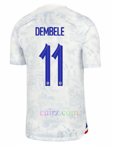 Camiseta Dembélé Francia 2ª Equipación 2022/23 | Cuirz 5