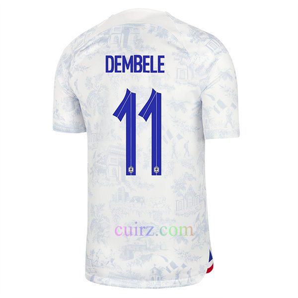 Camiseta Dembélé Francia 2ª Equipación 2022/23 | Cuirz
