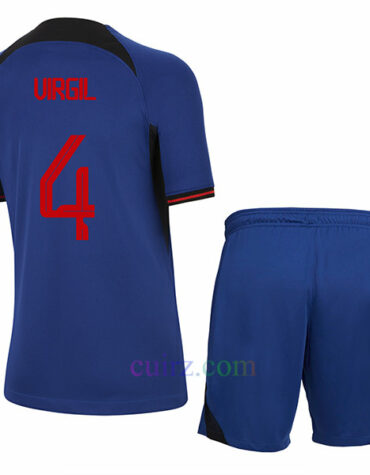 Van Dijk Camiseta Países Bajos 2ª Equipación 2022/23 Niño | Cuirz